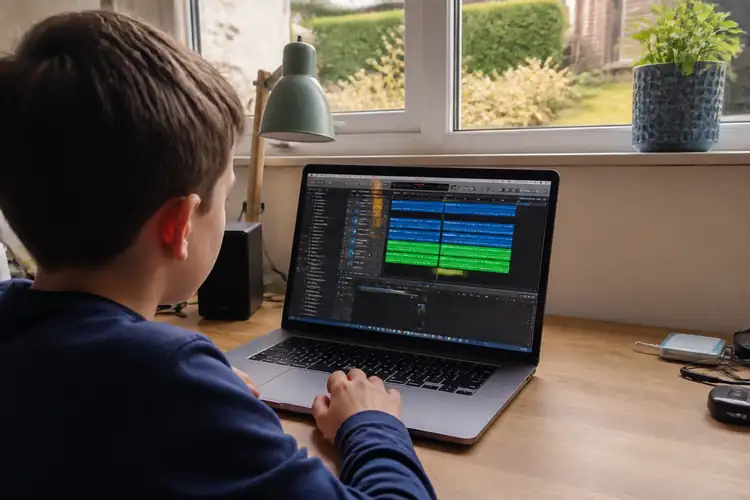 Digitale compositie software voor kinderen
